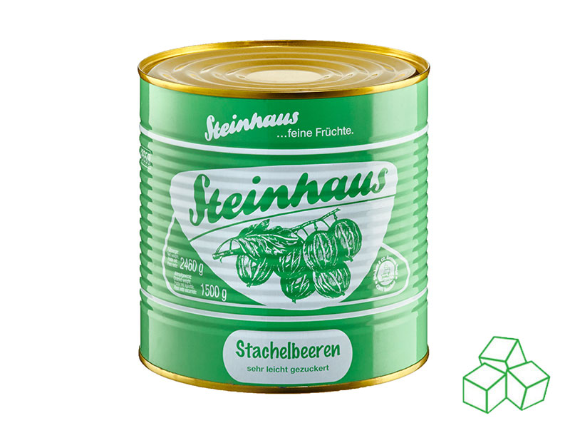 Stachelbeeren, sehr leicht gezuckert 2650 ml