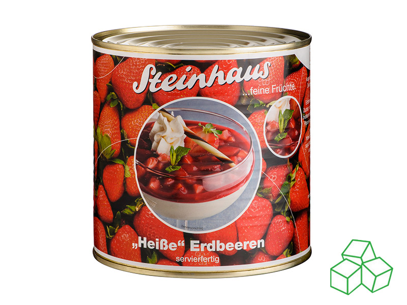 Heße Erdbeeren 2650 ml