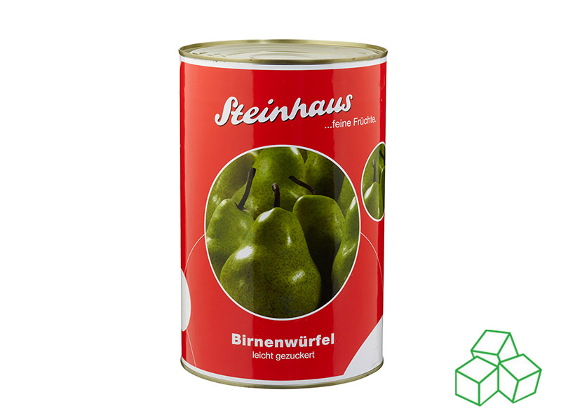 Birnenwürfel 4250 ml